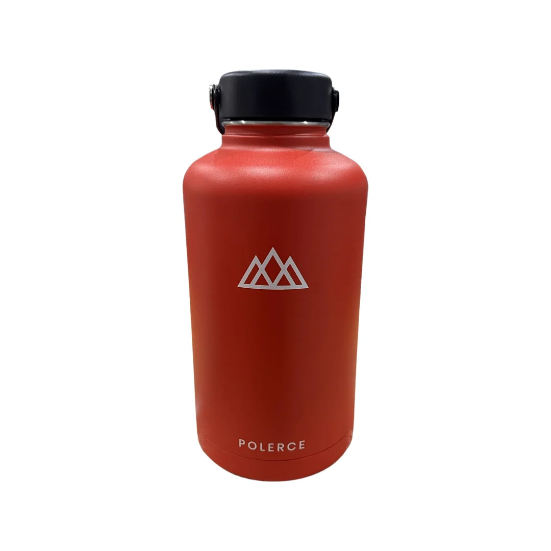 Red 64 Fl Oz Stainless Steel Insulated Bottle T311