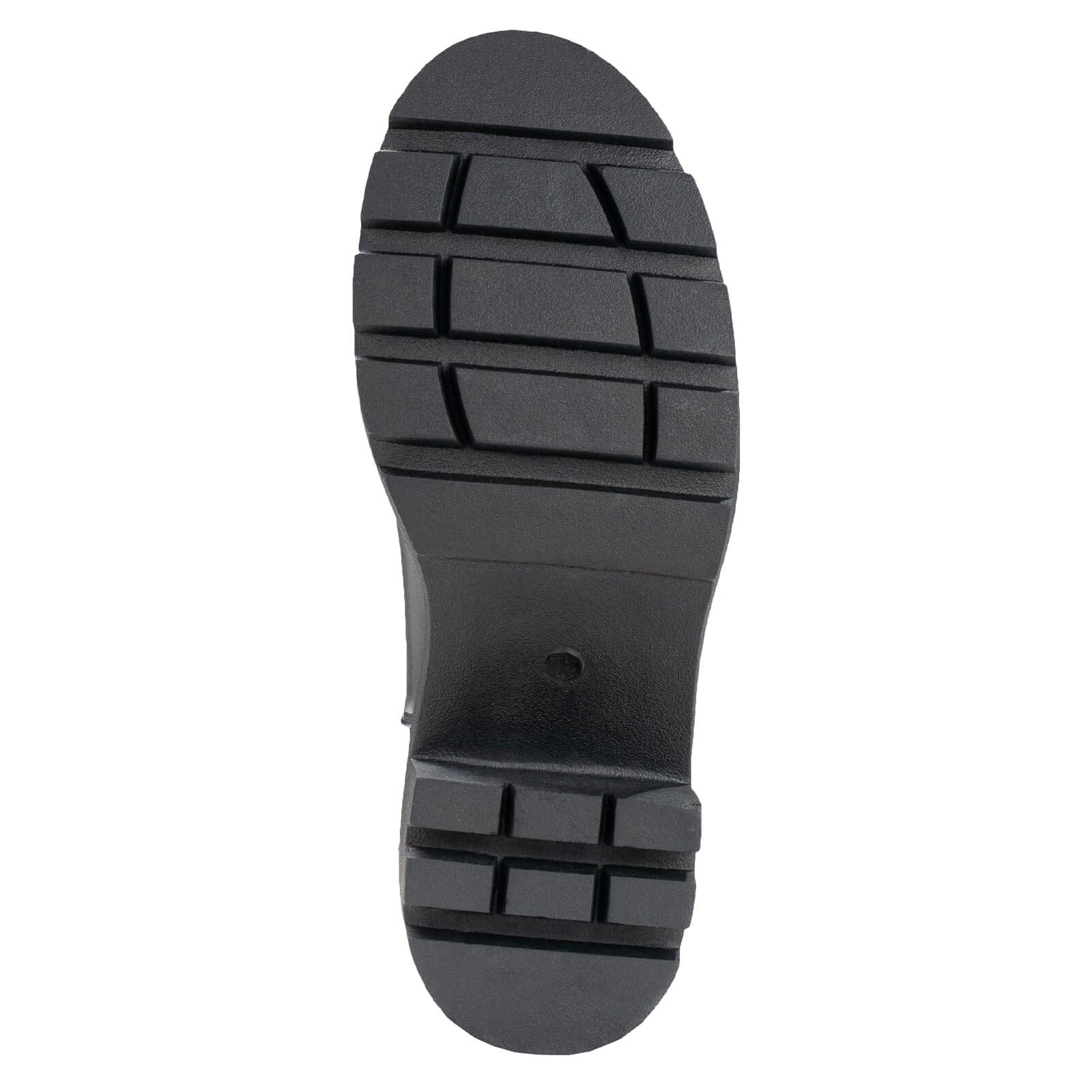 Black Chunky Platform Chelsea Boots O795697