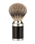 Stainless Steel Black Silvertip Badger Shaving Brush F5098