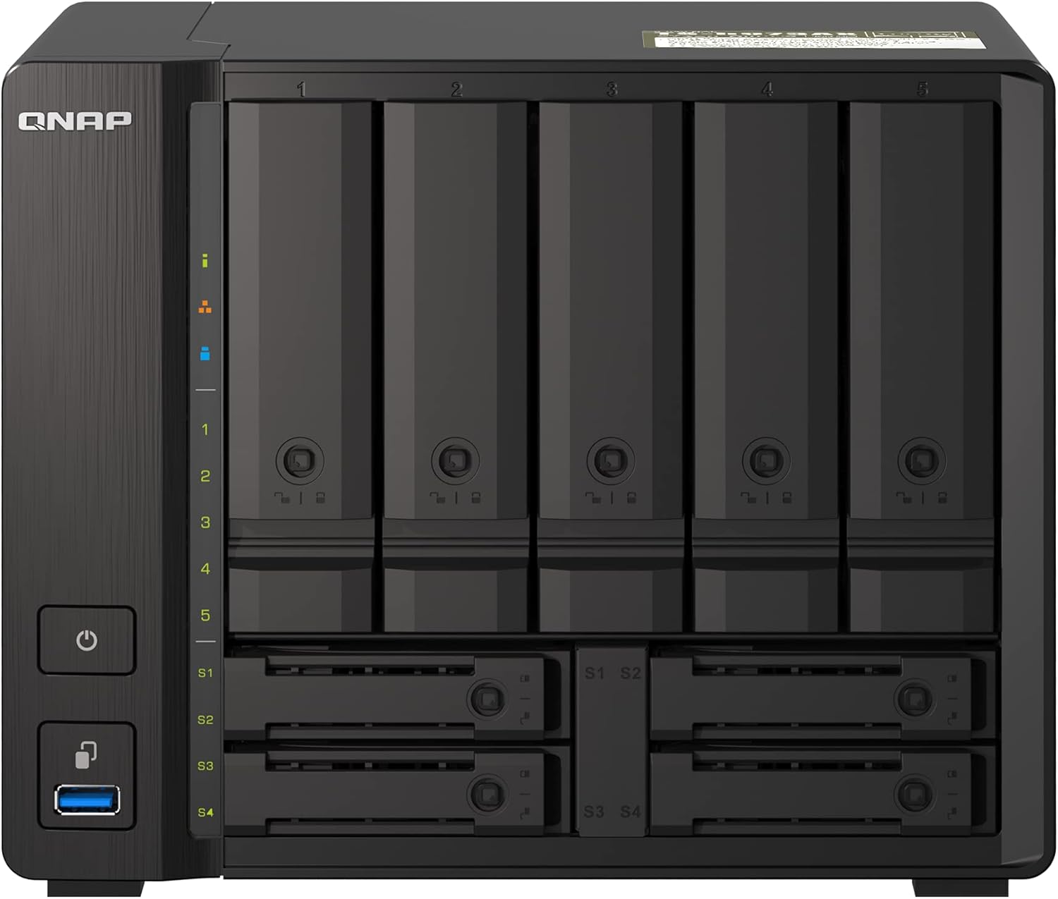 9-Bay NAS with 10GbE/2.5GbE Connectivity D961