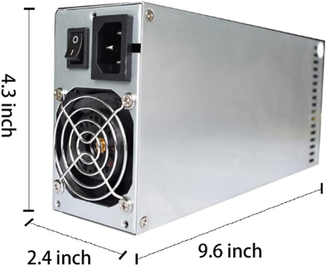2000W 2U Single Channel Power Supply for 8 GPU P1204