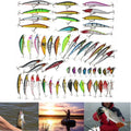 56 Diverse Fishing Baits Lure Set E90620