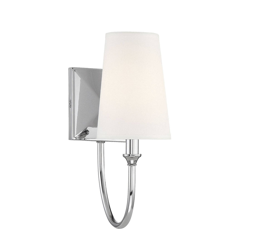 Polished Nickel 1 Light Sconce Z851