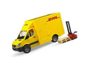 Mercedes Benz MB Sprinter DHL Delivery Truck with Hand Pallet Jack V68570