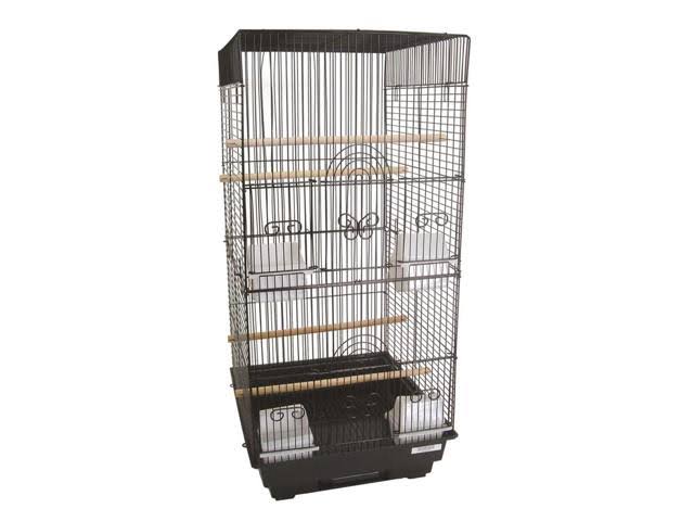 Black Tall Villa Bird Cage I757