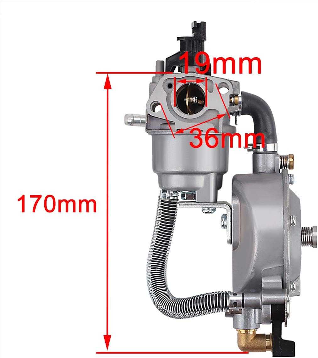 Dual Fuel Carburetor for GX 160 GX 200 Gasoline LPG Conversion Kit A1840