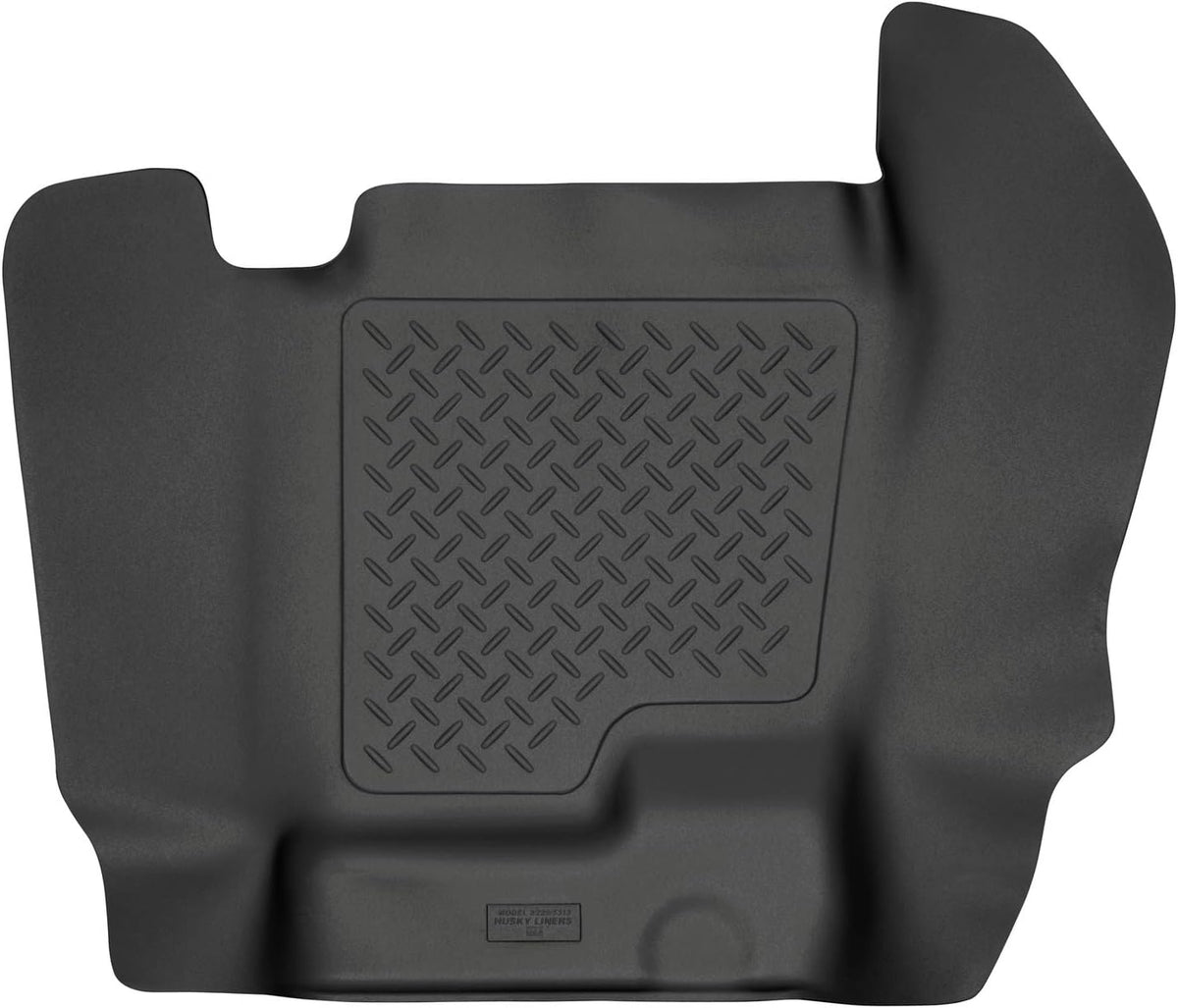 Center Hump Floor Liner Black 1 Pcs Pack of 2 W9642