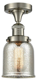 Small Bell 1 Light Semi-Flush Mount S833