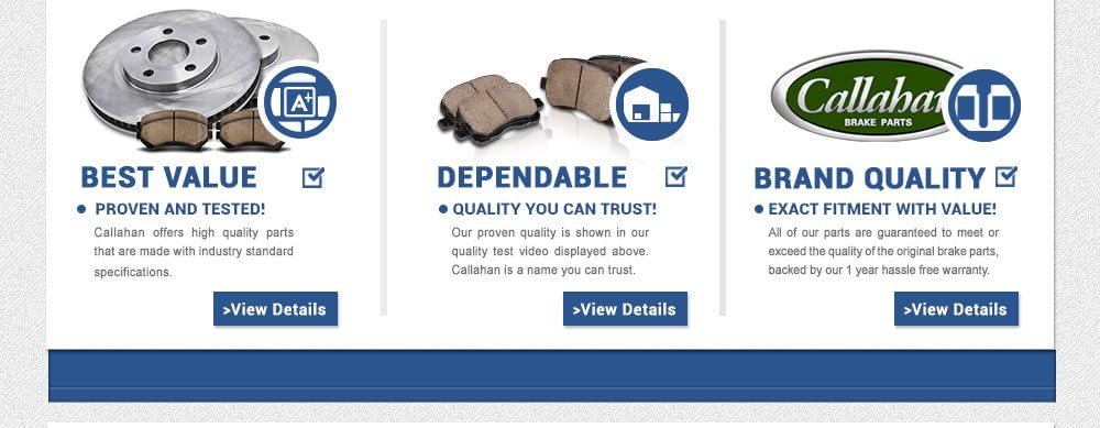 Brake Pads and Rotors 4 Lug E559195