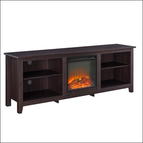 Fireplace TV Media Storage Stand R7139