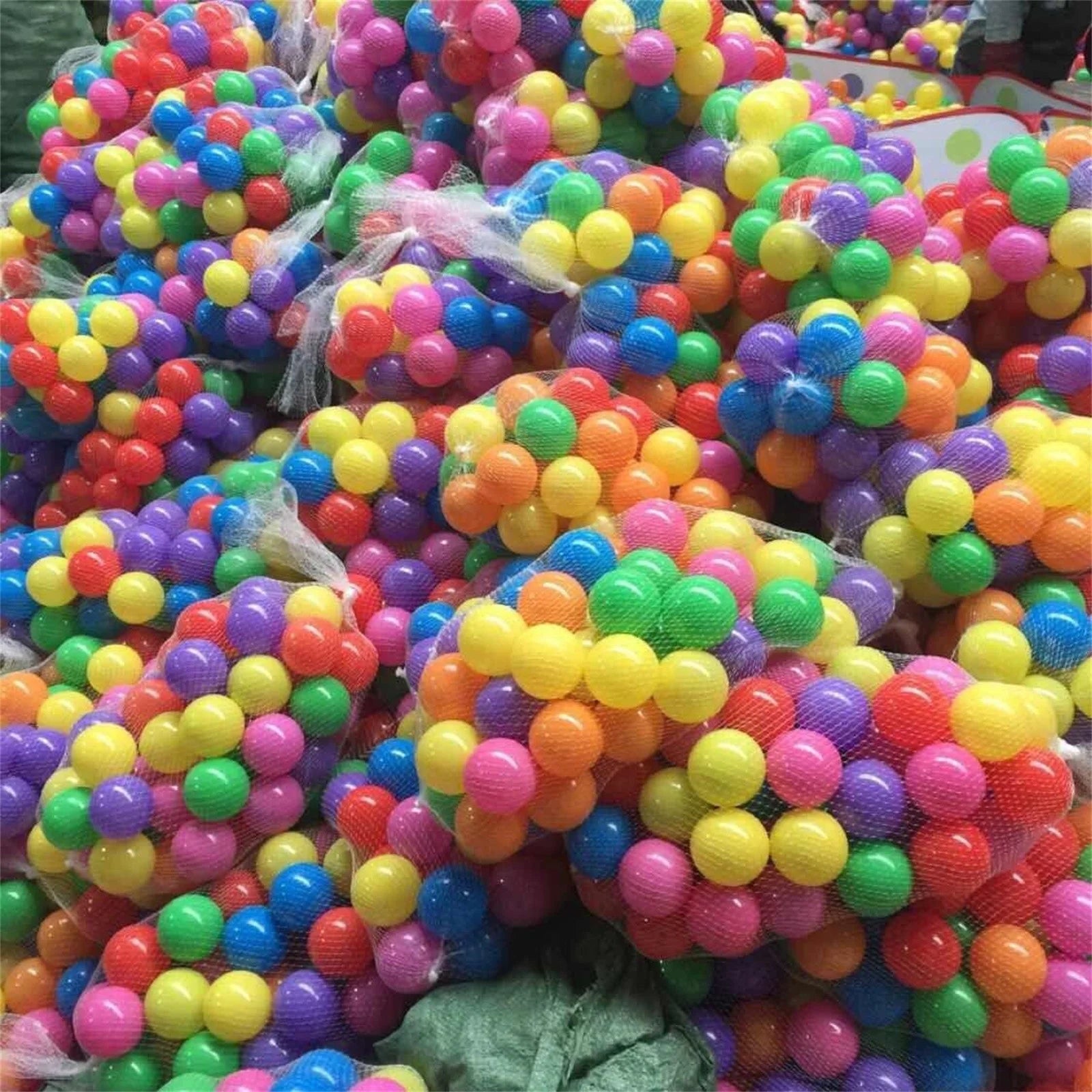 50PC Colorful Baby Water Toy Ball J383