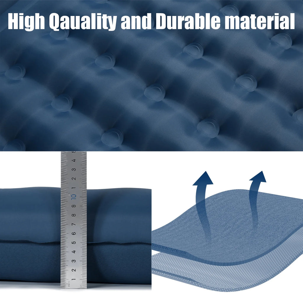 Inflatable Sleeping Pad 4 Inch Thick Air Mattress D620