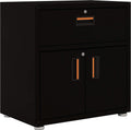 One Drawer Steel Cabinet with 2 Doors E8946