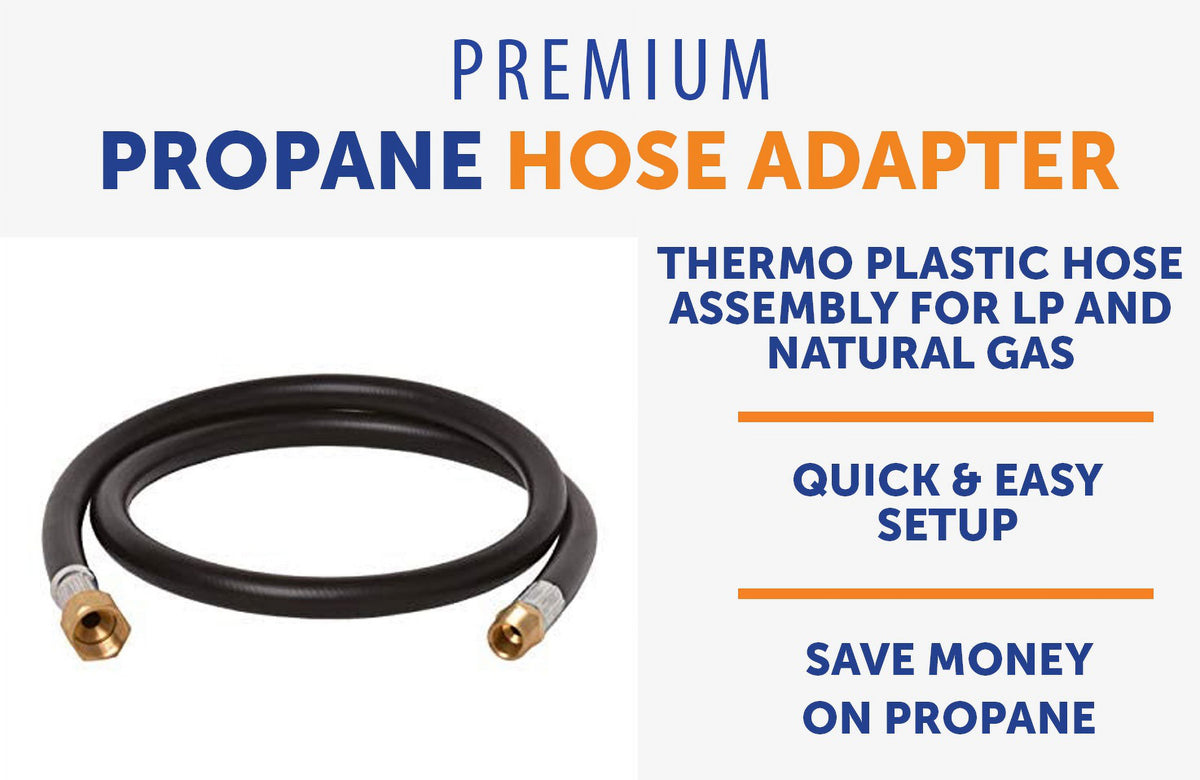 96 inch Thermo Plastic Hose Assembly, 3/8 Inch ID X12849