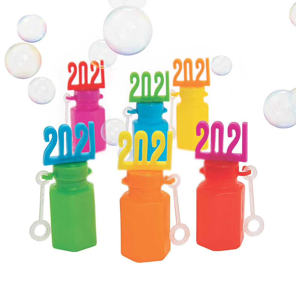 12 Pieces Bubble Bottles Toys A5881