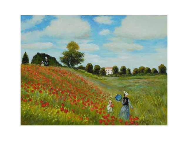 Hand Painted Canvas Art R72507