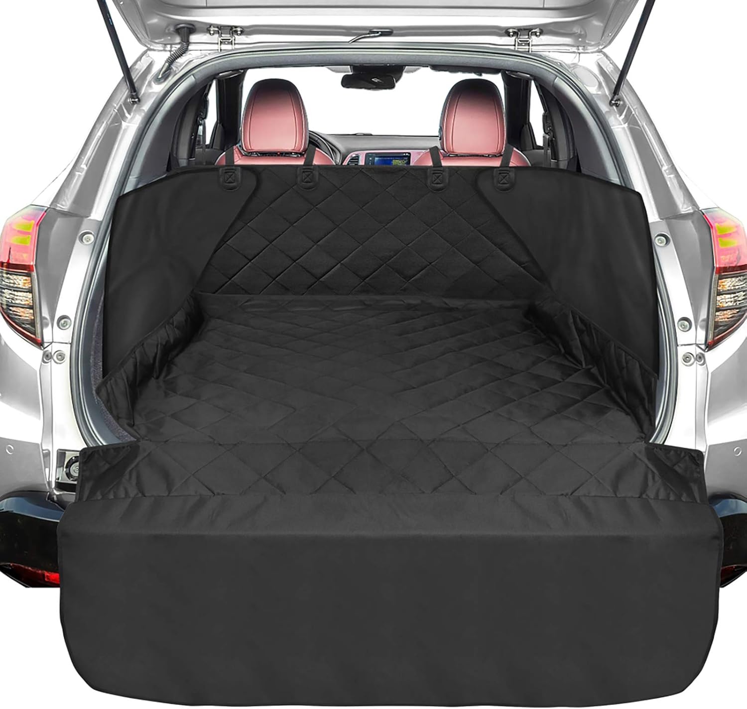Black Pack of 2 Water Resistant Cargo Cover Y978