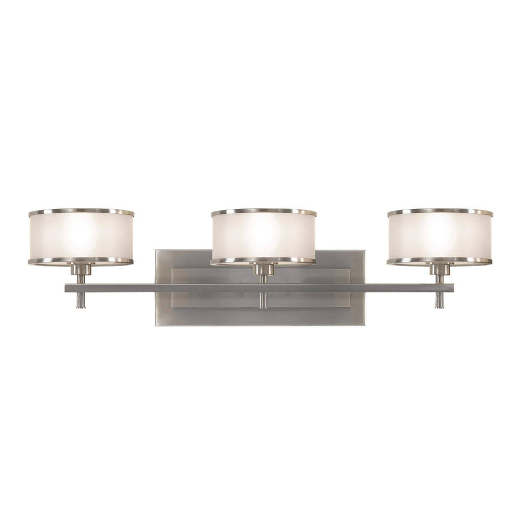 Brushed Steel 3 Light Vanity U239941