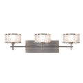 Brushed Steel 3 Light Vanity U239941