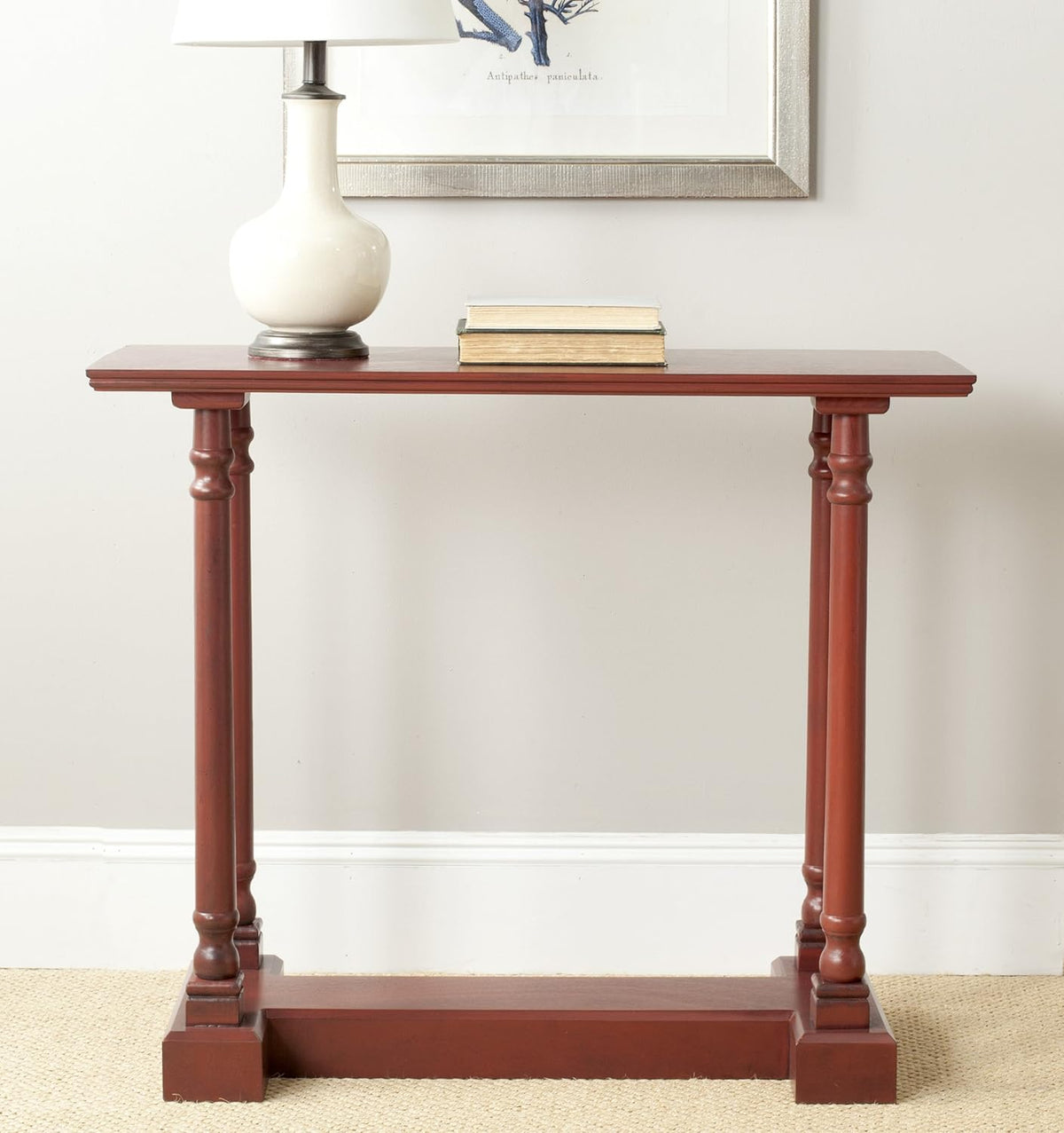 Red Console Table O5175