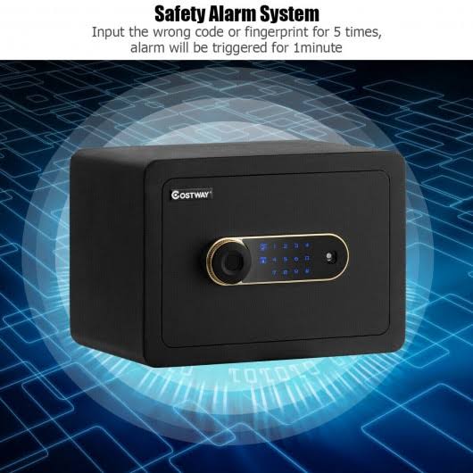 Keypad Security Safe Box 0.5 Cubic Feet V8754