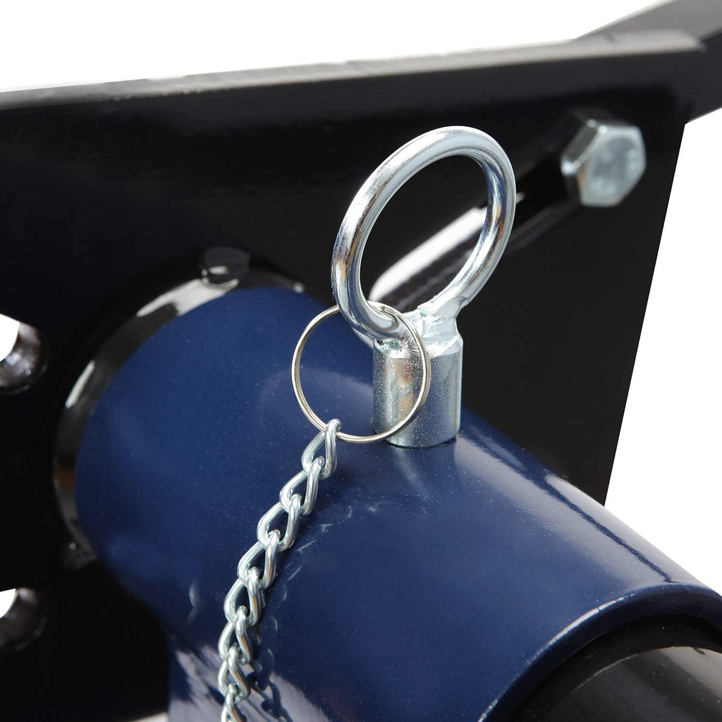 3/4 Ton Steel Rotating Engine Stand with Folding Frame, Blue V400