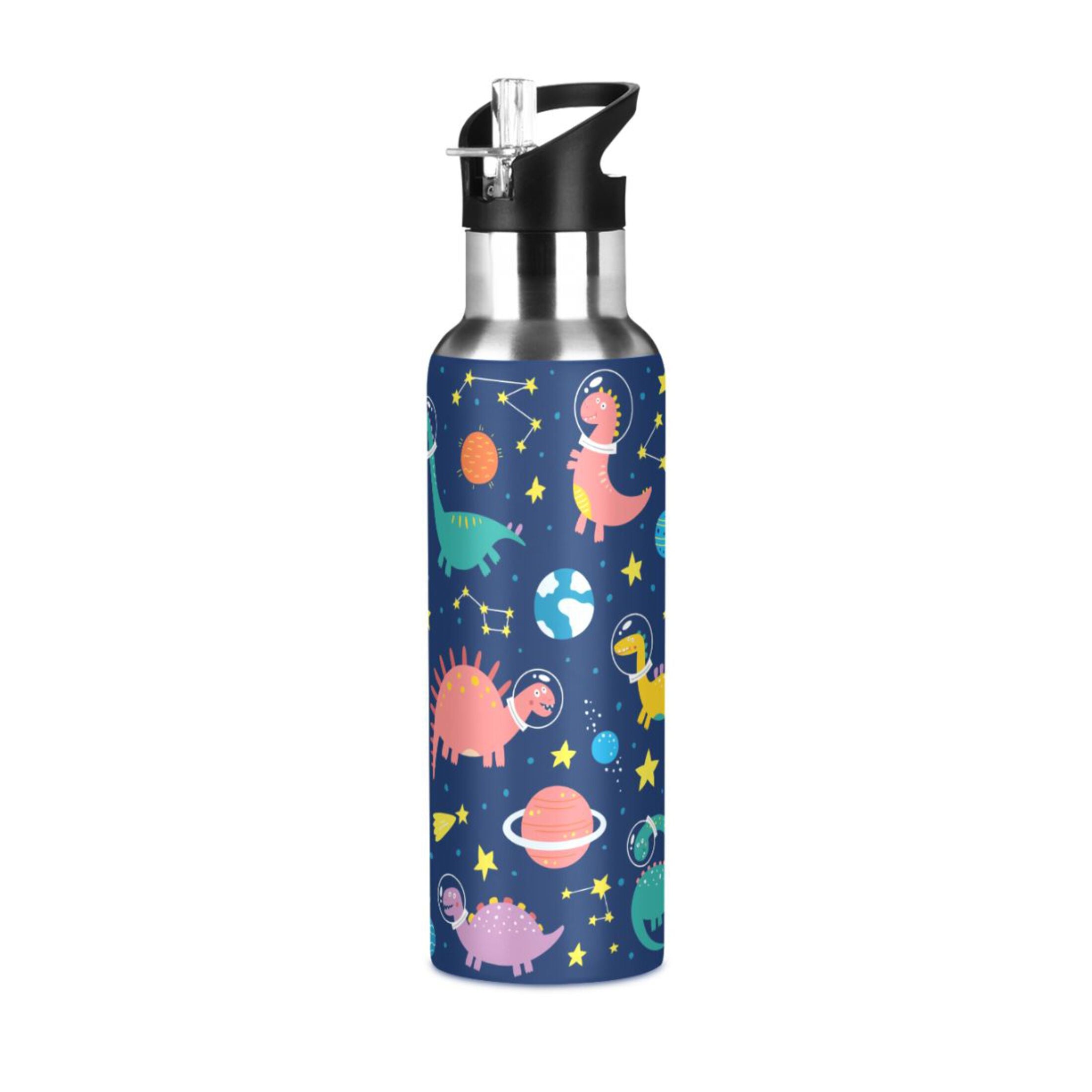 Stainless Steel Insulated Water Bottle with Straw Lid M857940