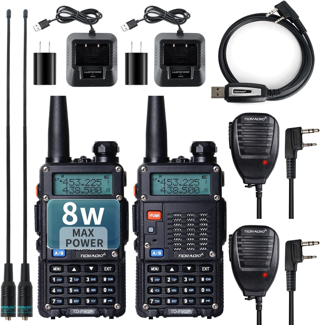 Black 2 Way Radio 4Pack V28162