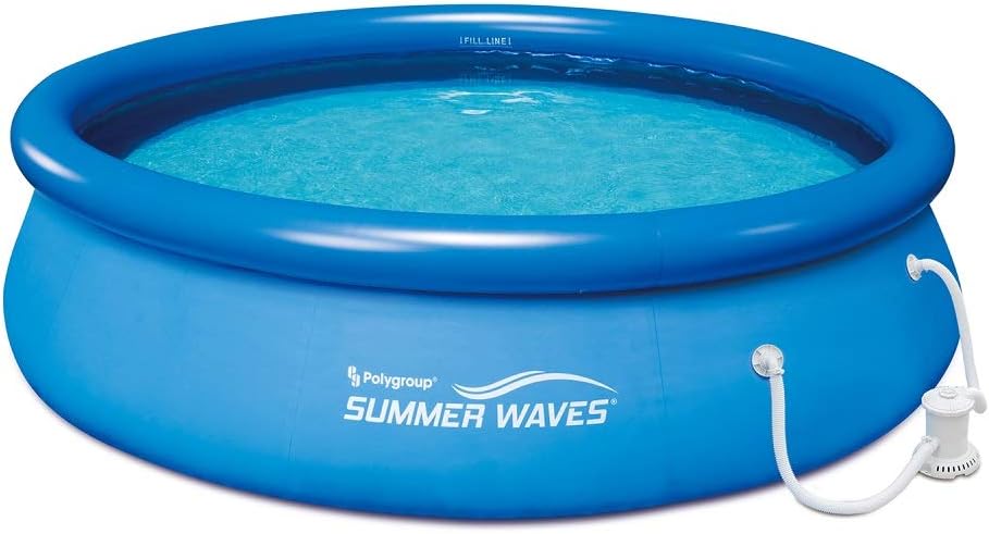 10' x 30 Above Ground Swimming Pool with Filter Pump System T3162
