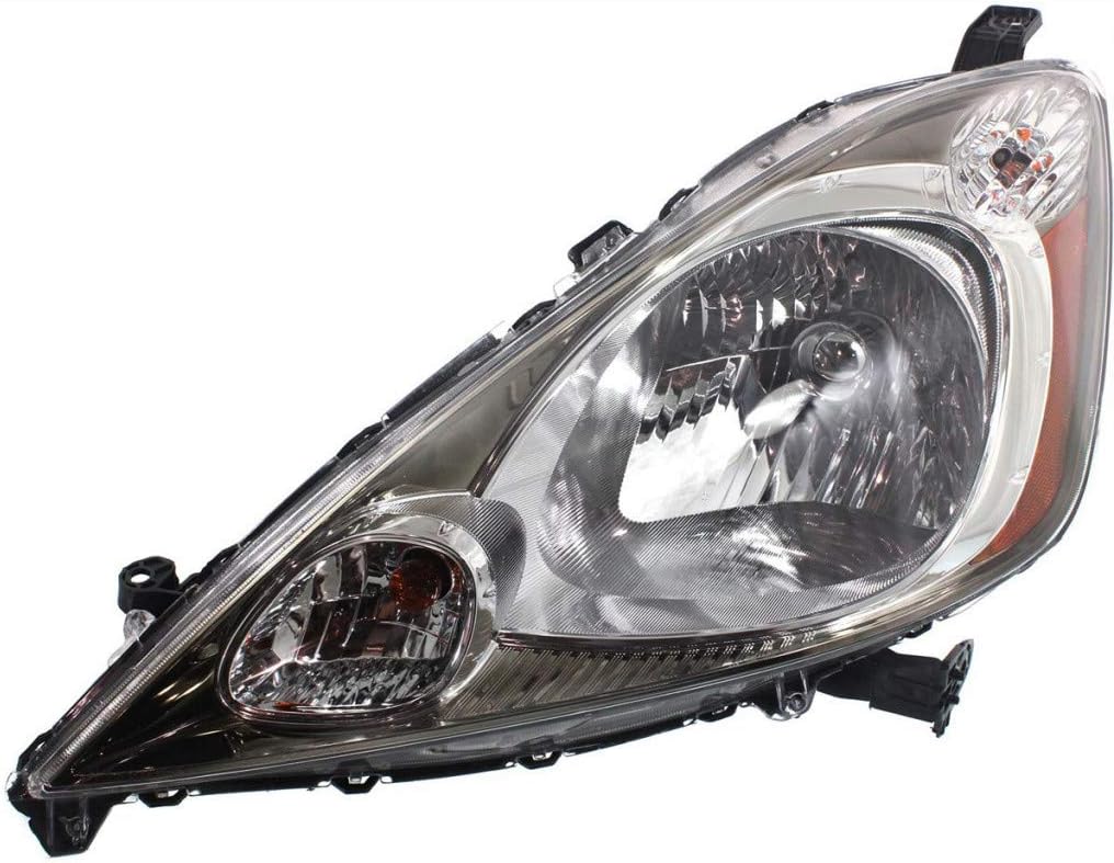 Driver Side Halogen Headlight Assembly for Honda Fit 2009 2011 Sport Model N9825