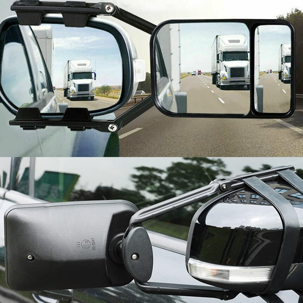 Clip On Towing Mirror Extensions, Dual Glass, Pack of 2 G226