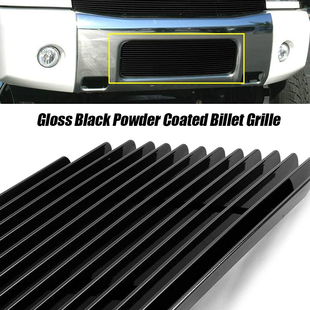 Black Powder Coated Billet Grille Pack of 2 Q361