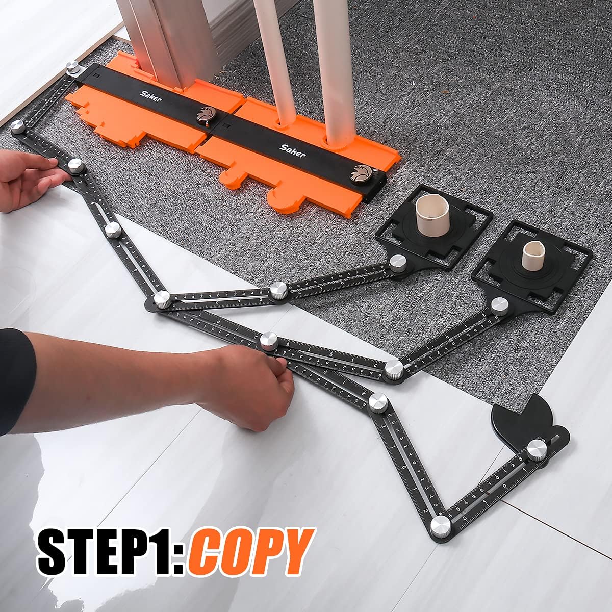 Contour Gauge Profile Tool with Adjustable Lock X903