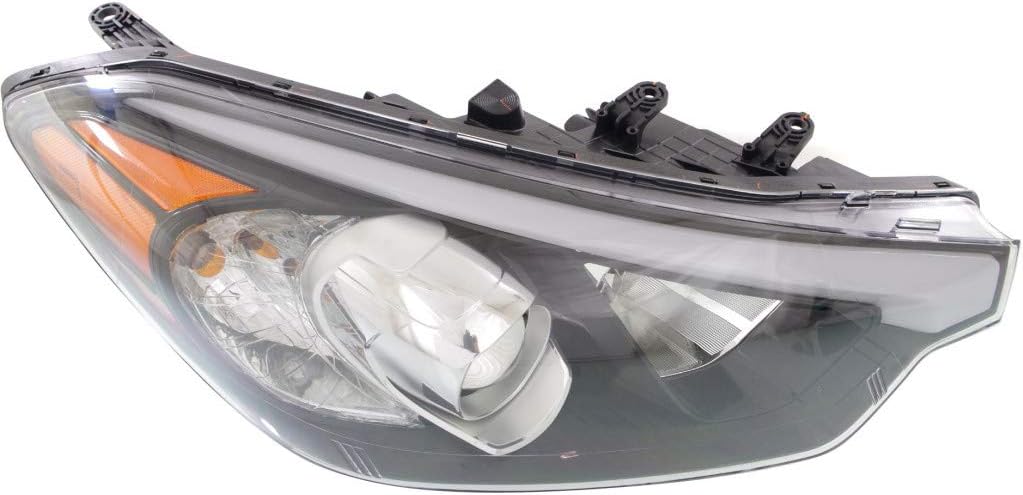 Halogen Headlight Assembly Pair for Kia Forte 2014 2015 2016 B6649