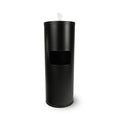 Stainless Steel Gym Wipe Dispenser with Built-in Trash Can N33007