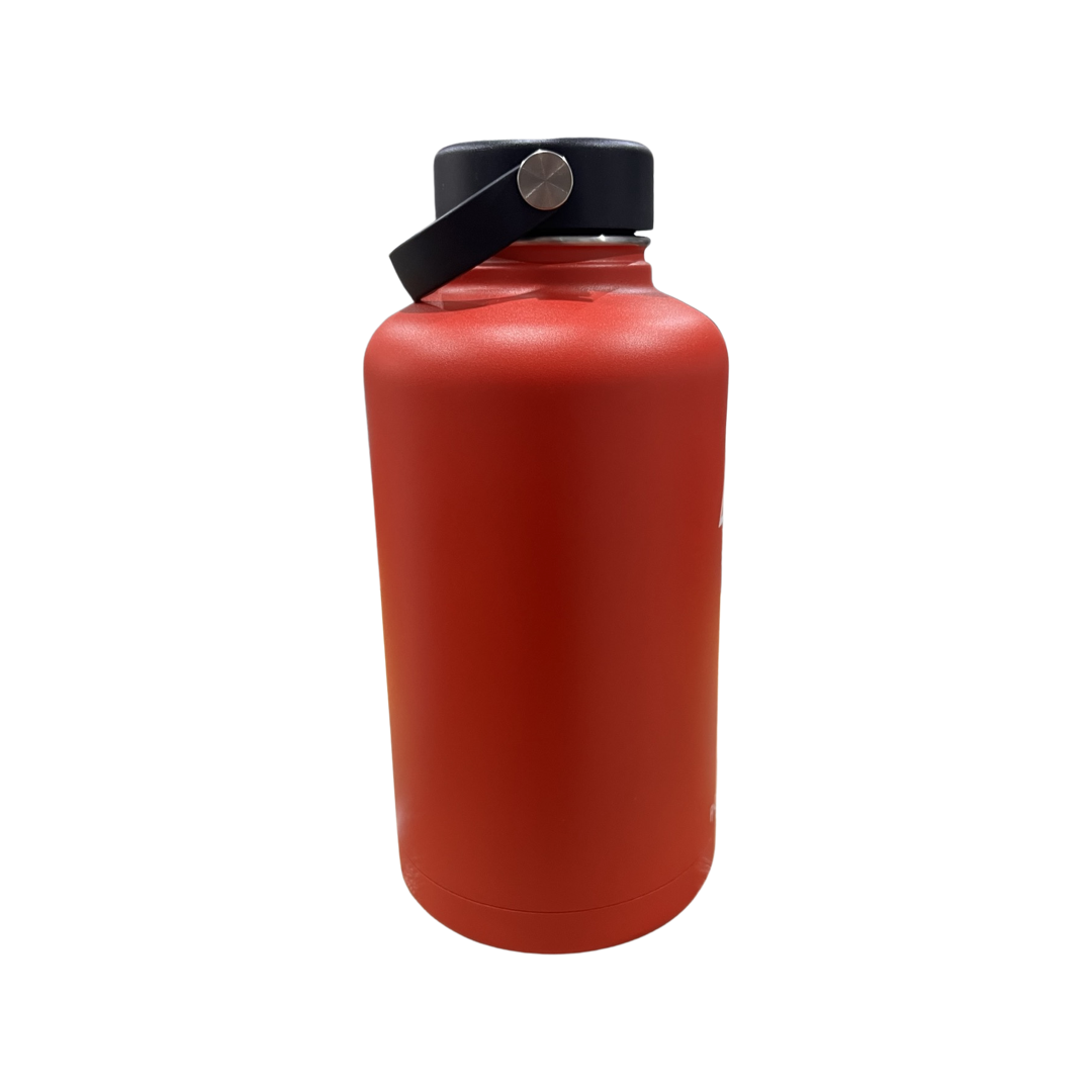 Red 64 Fl Oz Stainless Steel Insulated Bottle T311