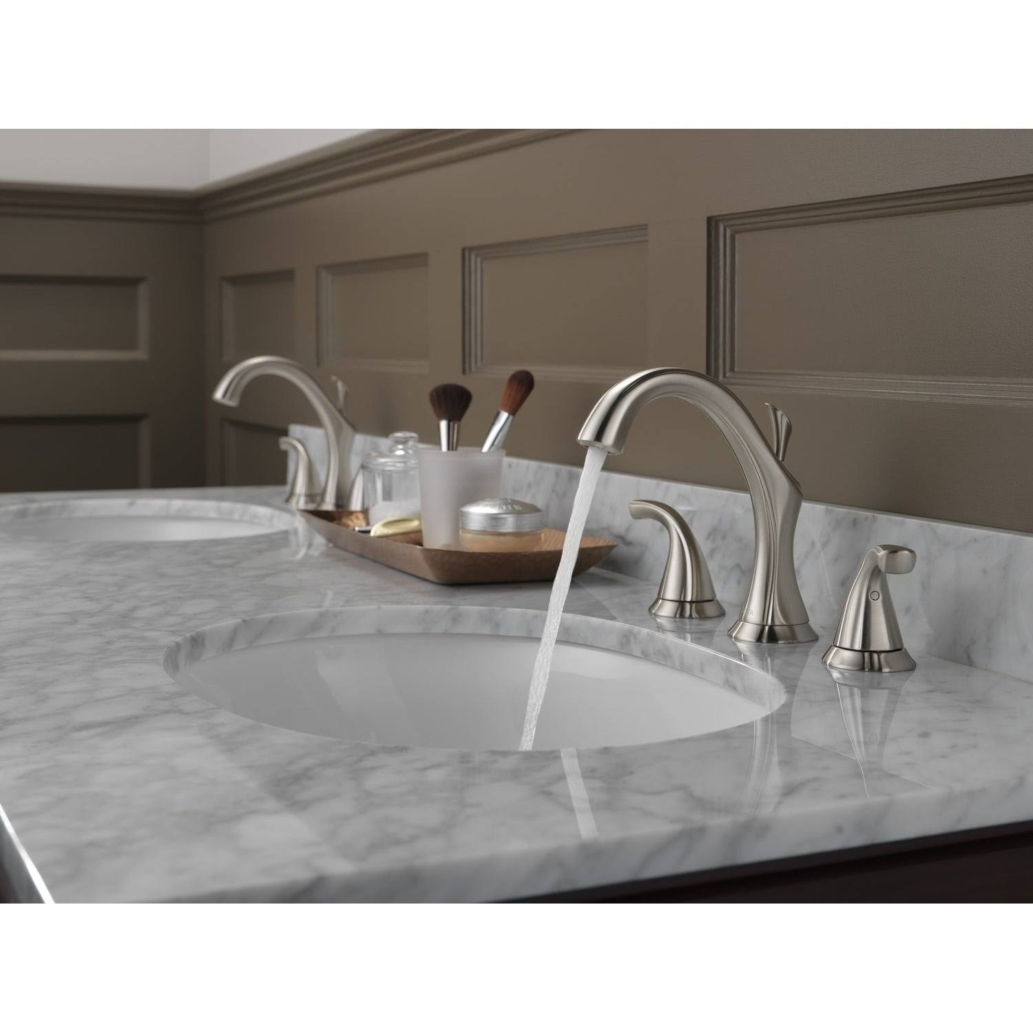 Two Handle Widespread Bathroom Faucet Stainless R98862