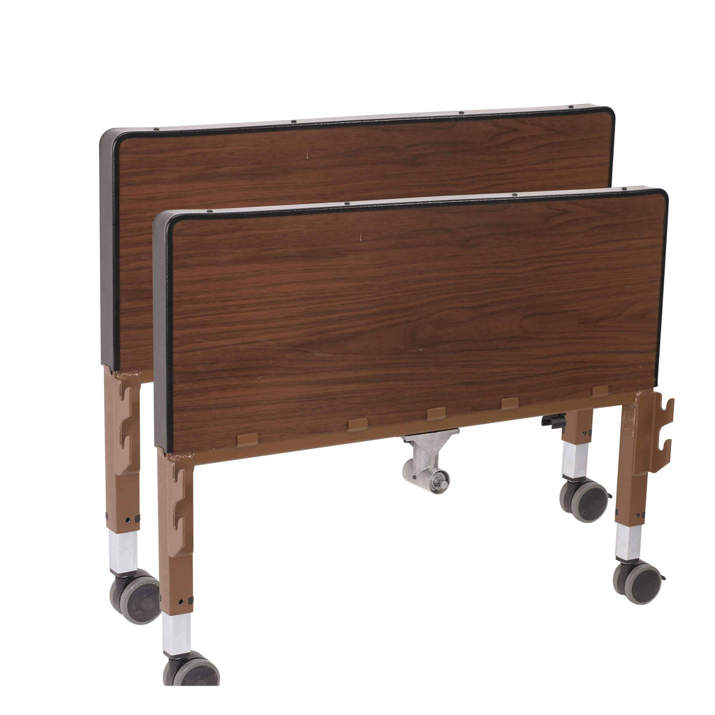 Semi Electric Bed with Half Rails and Mattress Z979139