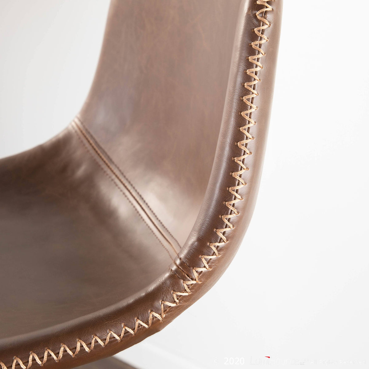 Adjustable Barstool in Brown (Set of 2) U278