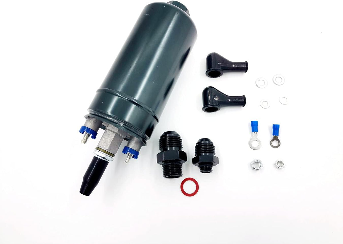 12V 380LPH Inline External E85 Compatible Fuel Pump Pack of 2 F673488