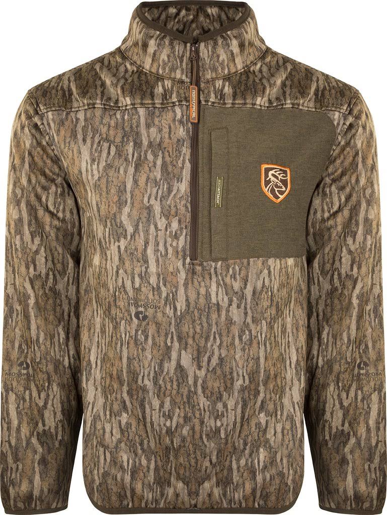Youth 1/4-Zip Mossy Oak Bottomland K464