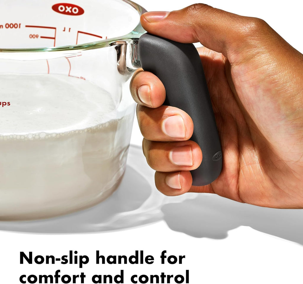 2 Cup Glass Measuring Cup With Lid W5771