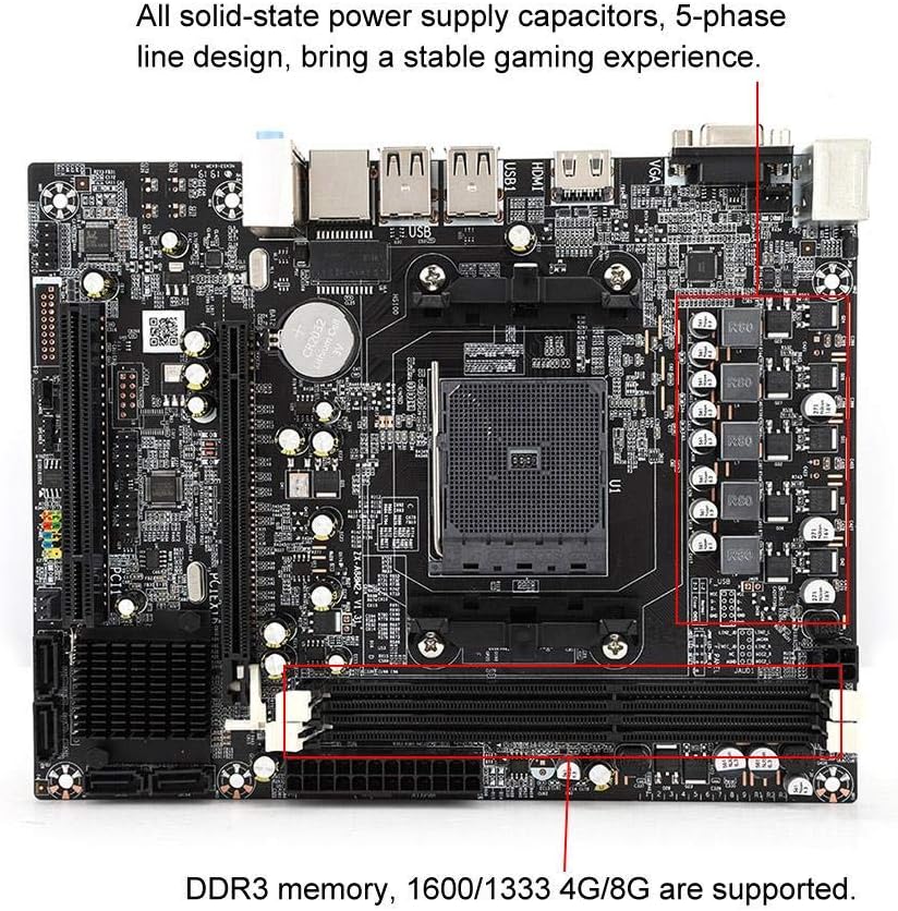 AMD DDR3 4G/8G Desktop Computer Motherboard Y575225