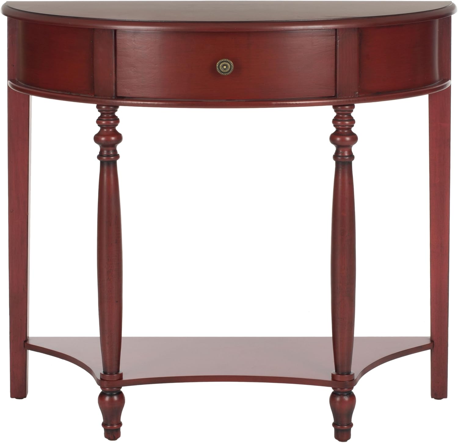 Dark Brown Console Table Q657