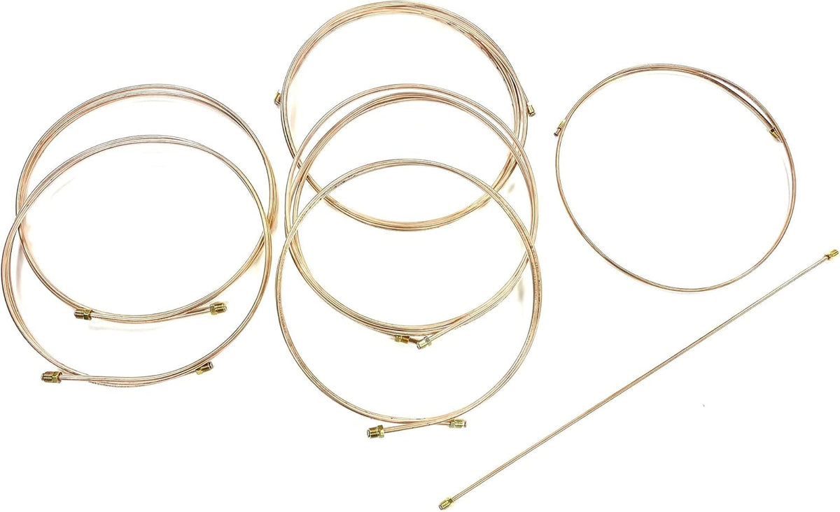 Stainless Steel Brake Line Kit, Pack of 2 I2414