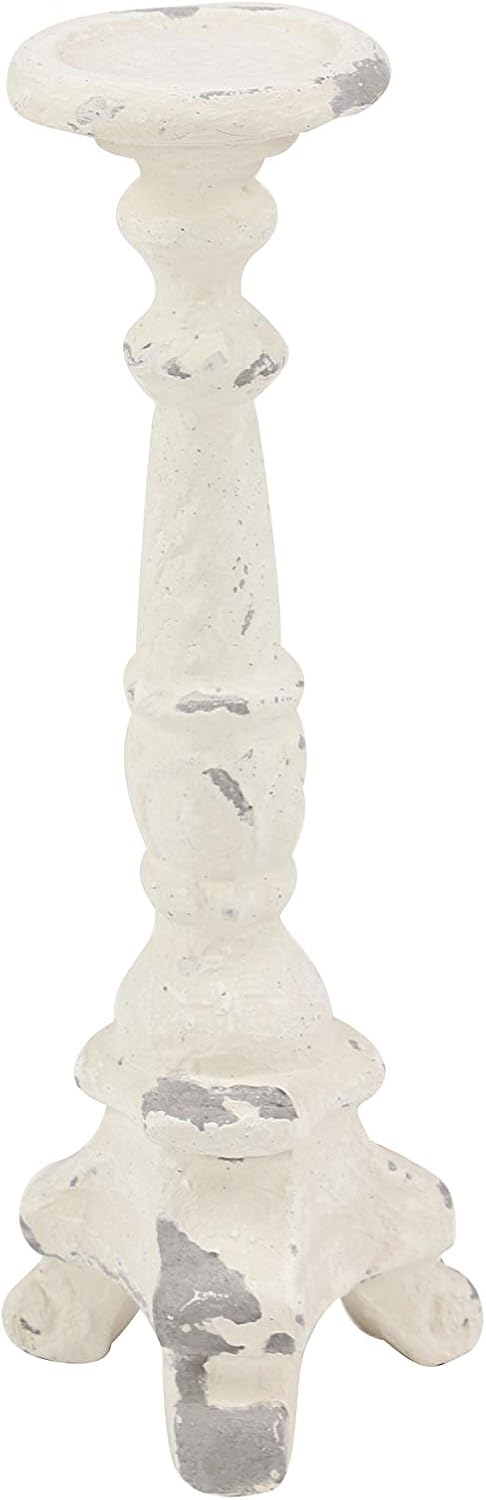 White Candlestick Holders H15185