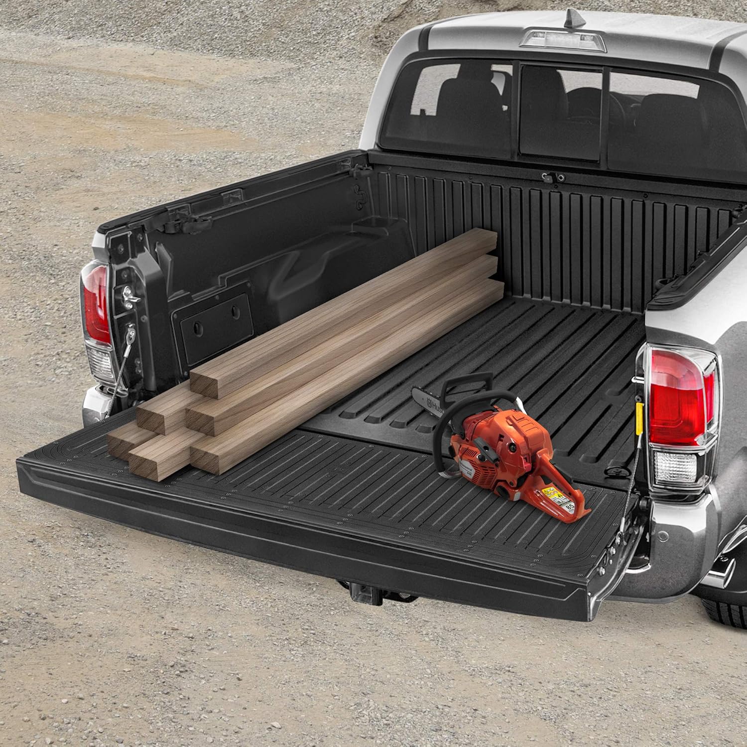 Universal Trim-to-Fit Extra-Thick Rubber Truck Tailgate Mat T229