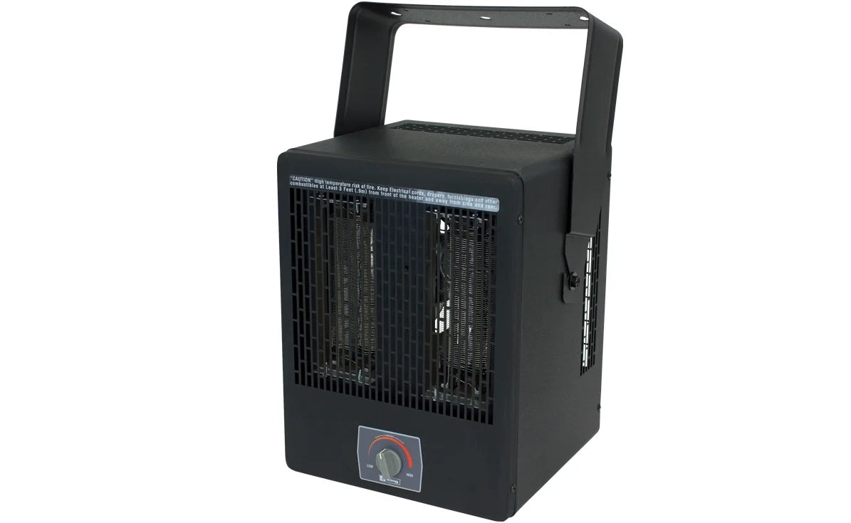 240V 3850W Electric Garage Heater, Black B6346