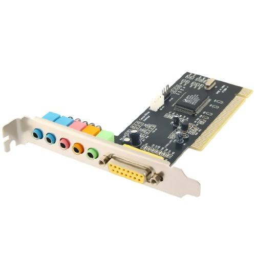 6-Channel 5.1 Surround Sound PCI Sound Card X463589