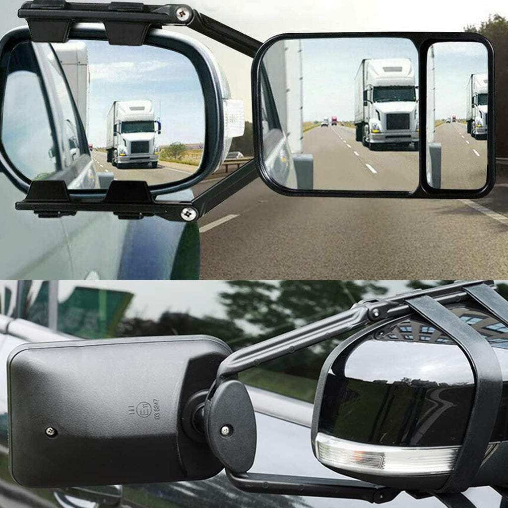 Clip On Towing Mirror Extensions, Dual Glass, Pack of 2 G226